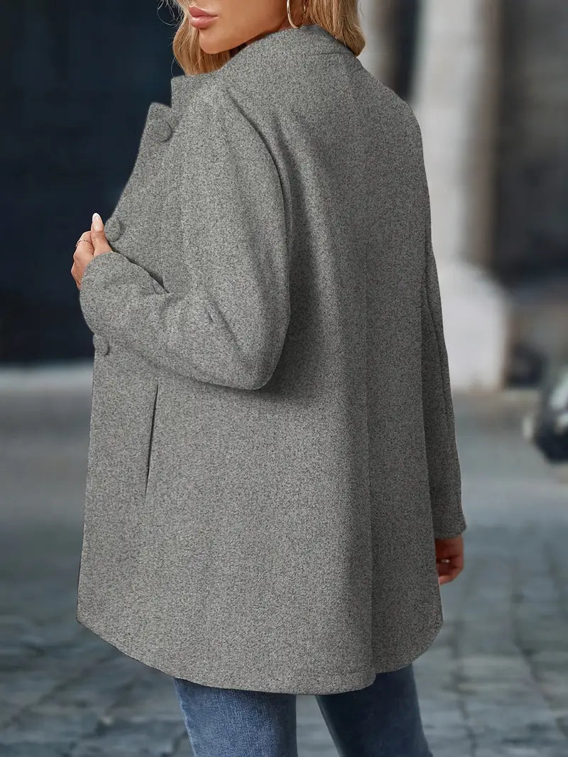 Priscilla - Elegantné Dlhé Sako v Štýle Blazera