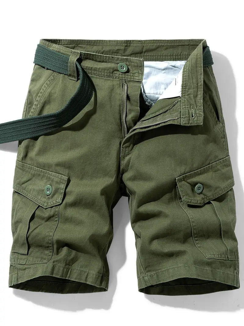 Marceau - Elegante Pocket Shorts med Bælte