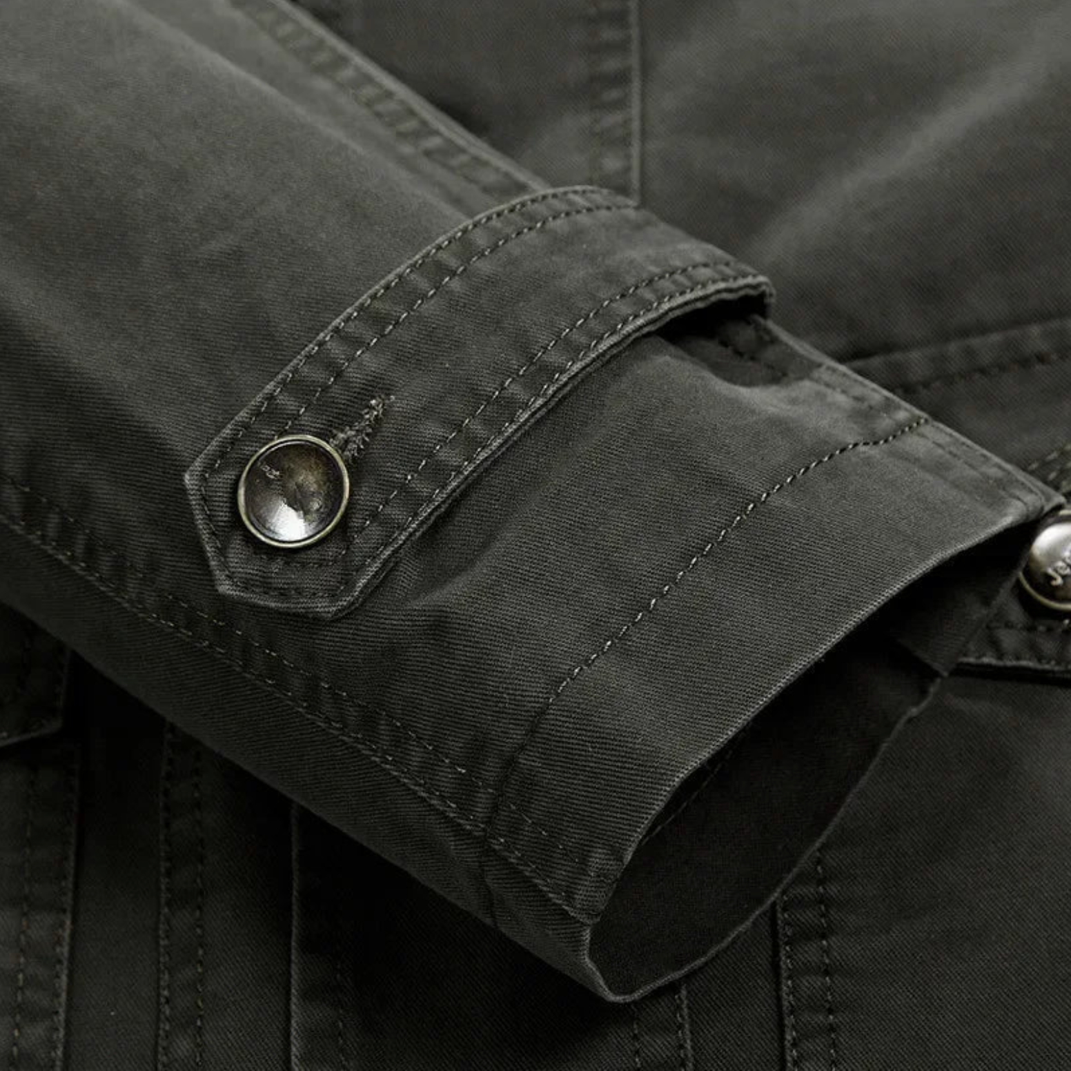Marlon - Veste Ajustée Poches Multiples Homme