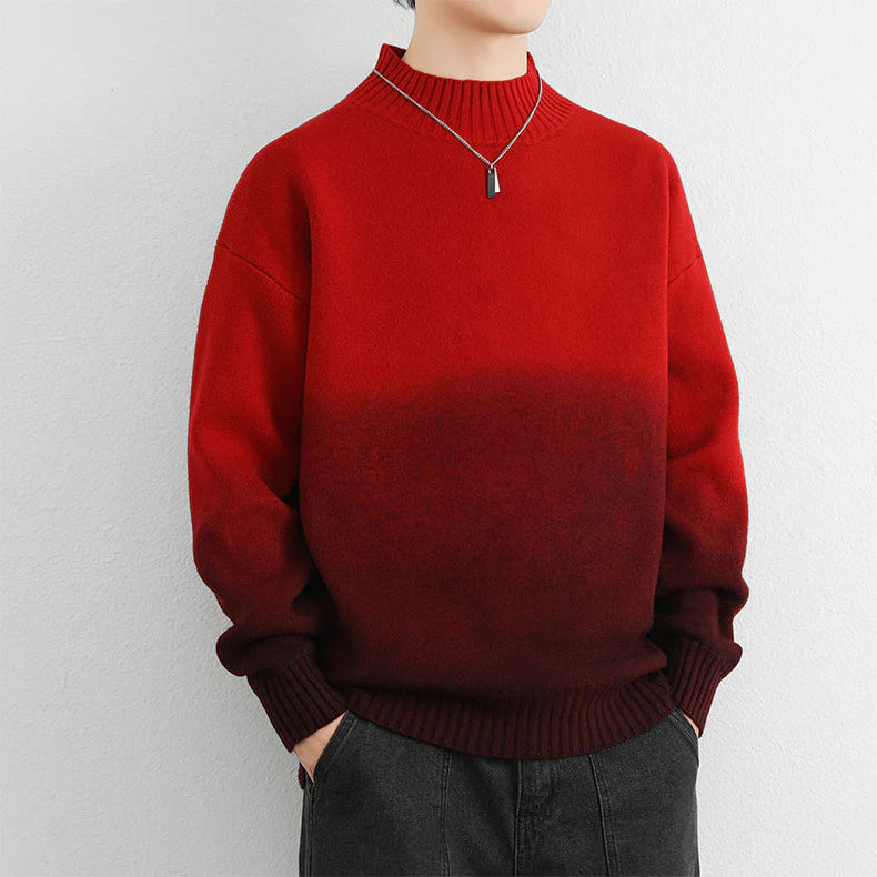 Johan - Pull en Laine Ombré Doublure Polaire