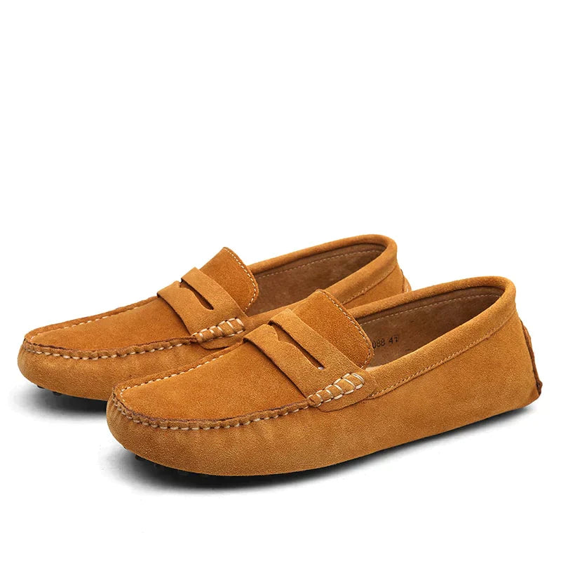 Arnaud - Mocassins Italiens en Daim