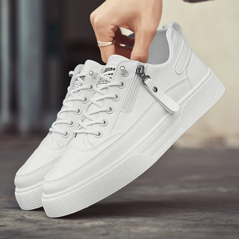 Elias - Trendy Urbane Lædersneakers