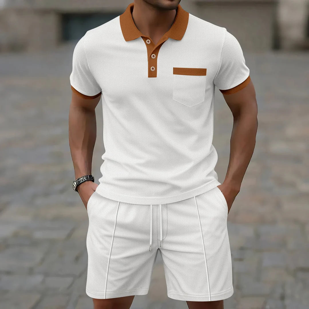 Ryan - Completo Estivo con Polo in Cotone e Pantaloncini