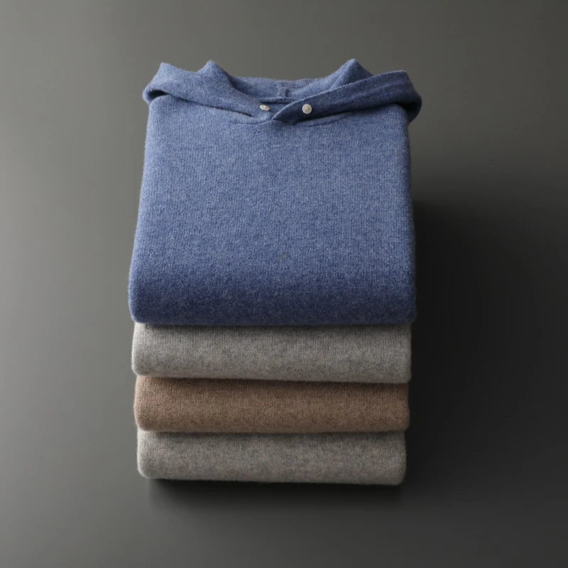 Albion - Sweat à Capuche Cachemire Merino