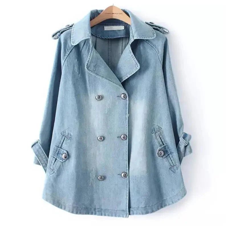 Birthe - Eksklusiv Premium Denim Jakke