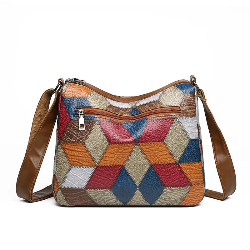 Hallie - Elegant Håndlavet Læder Crossbody Taske