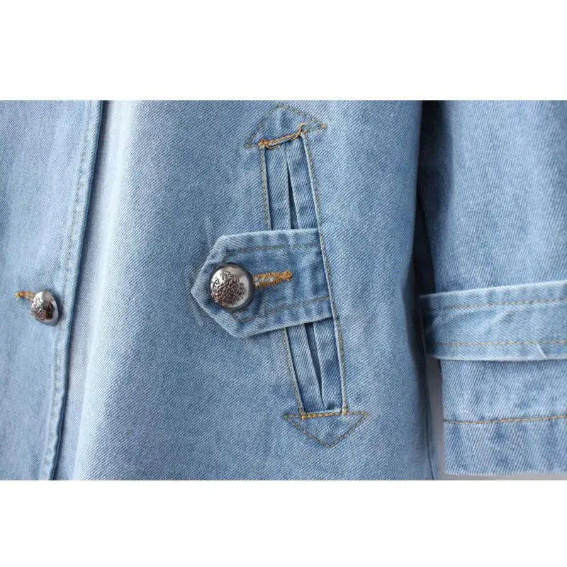 Birthe - Eksklusiv Premium Denim Jakke