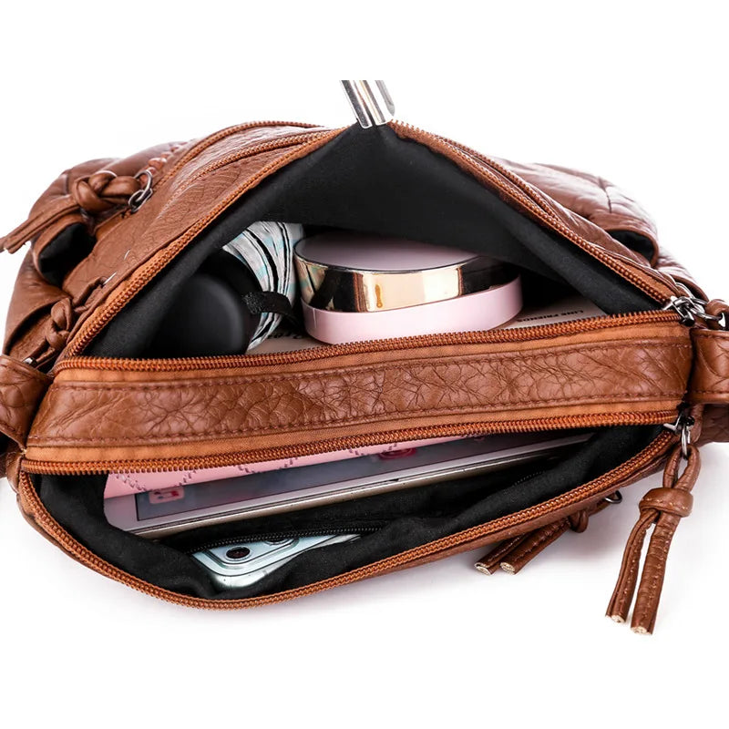 Lavinia - Sac Bandoulière en Cuir Artisanal
