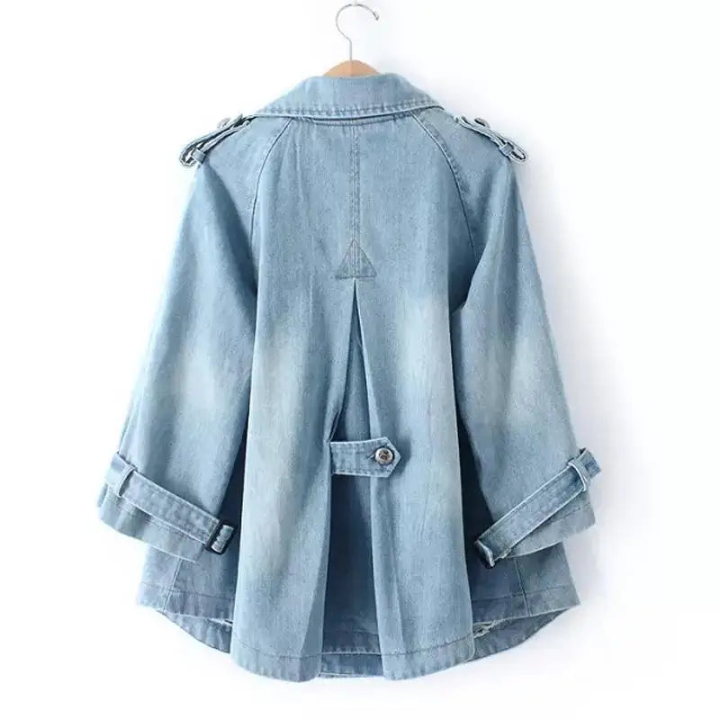 Birthe - Eksklusiv Premium Denim Jakke