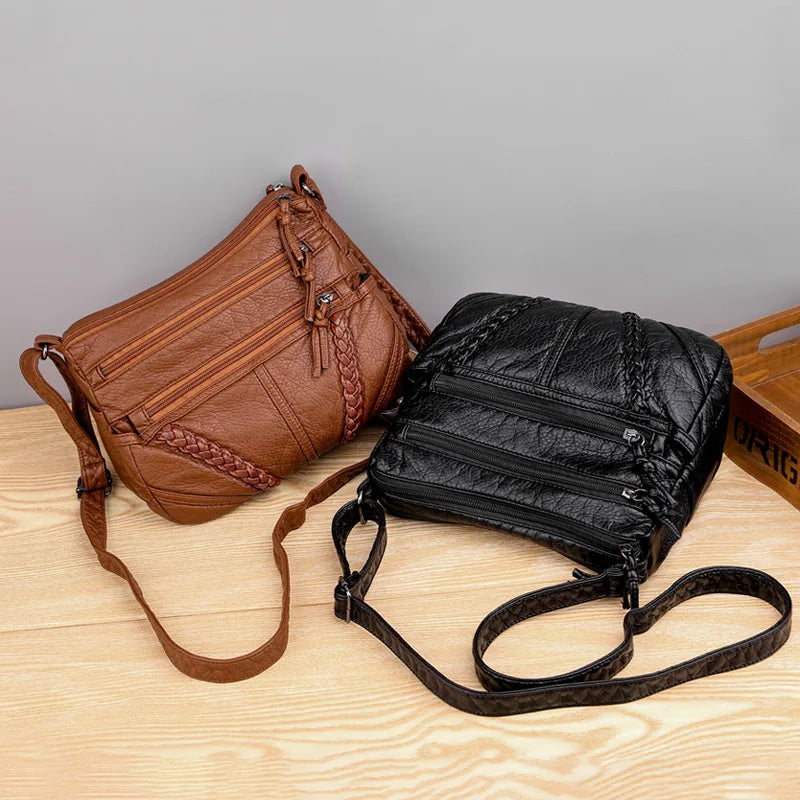 Lavinia - Sac Bandoulière en Cuir Artisanal
