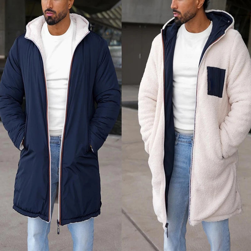 Lukas - Veste Polaire Imperméable Réversible 2-en-1