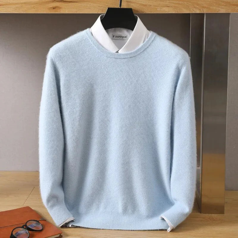 Albert - Pull Classique Col Rond en Cachemire