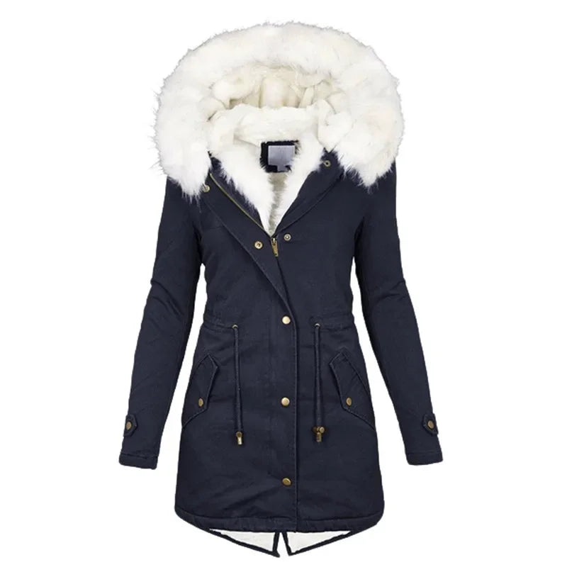 Elvire - Fleece Parka s Kapucňou 2025