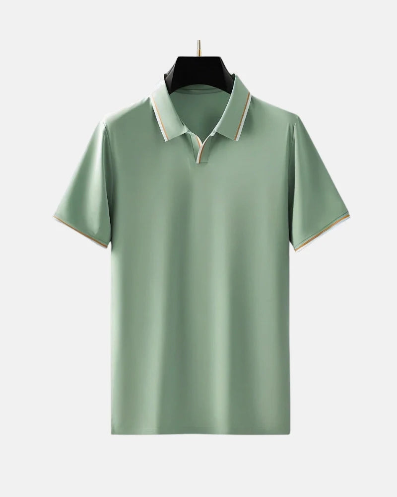 Gaultier - Polo S Krátkym Rukávom Z Hodvábu Prestige