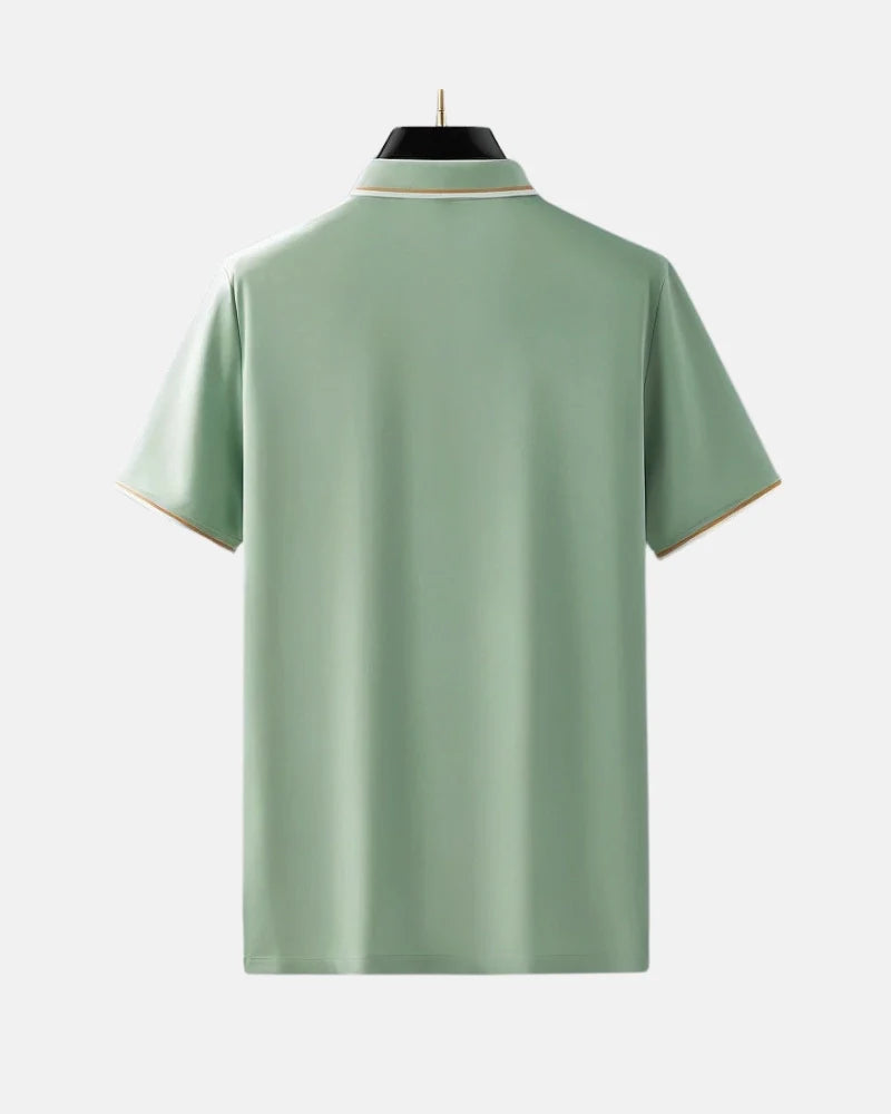 Gaultier - Polo S Krátkym Rukávom Z Hodvábu Prestige
