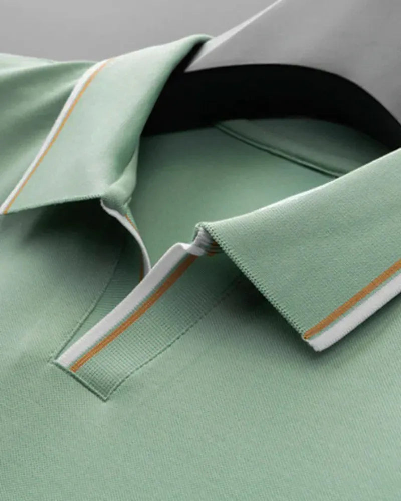 Gaultier - Polo S Krátkym Rukávom Z Hodvábu Prestige