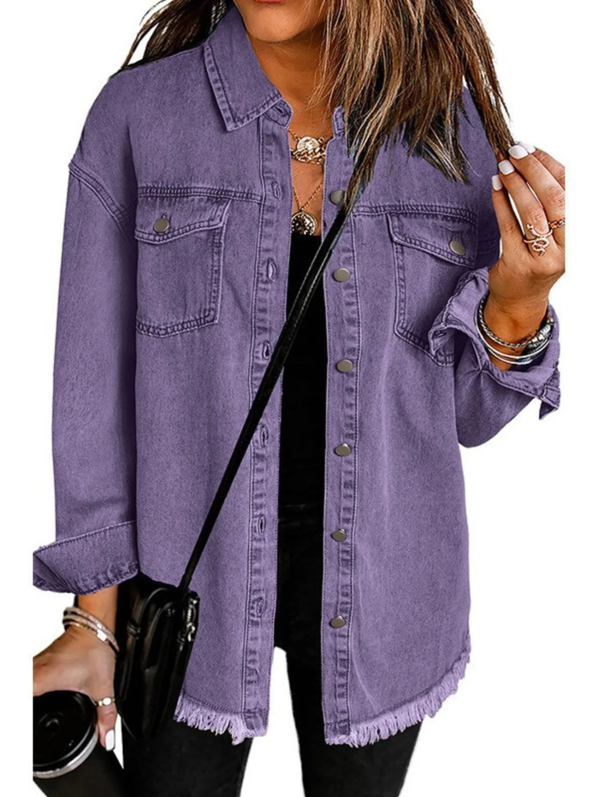 Soraya - Tidløs Casual Denimjakke