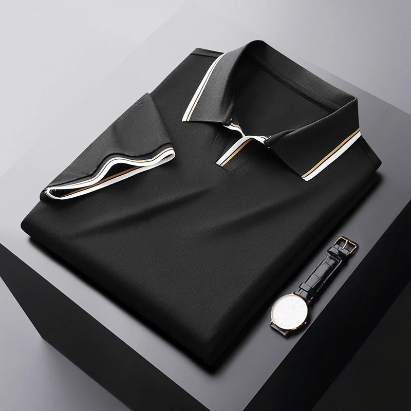 Gaultier - Polo S Krátkym Rukávom Z Hodvábu Prestige