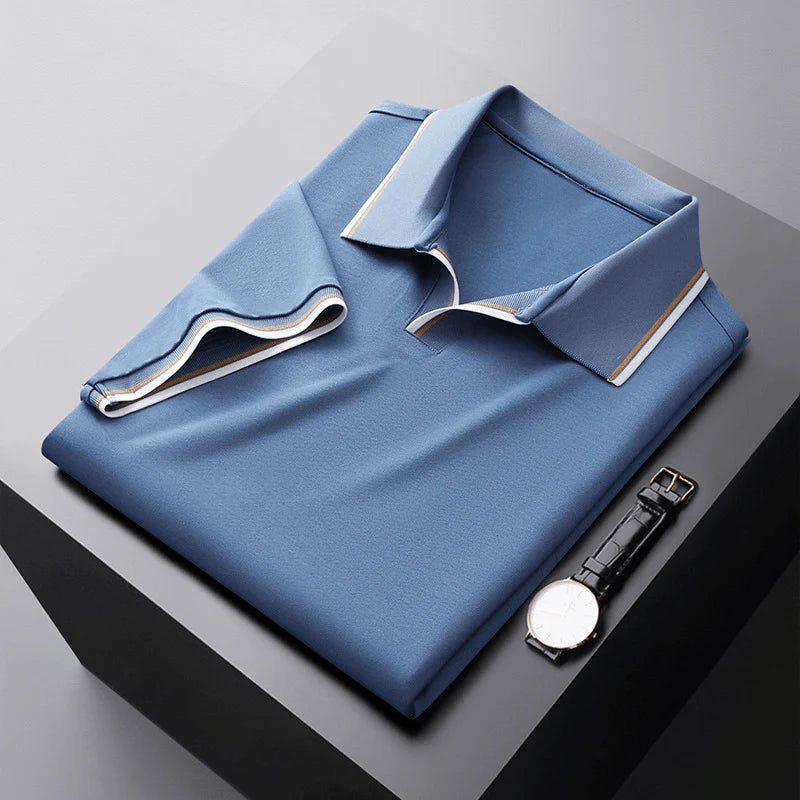 Gaultier - Polo S Krátkym Rukávom Z Hodvábu Prestige