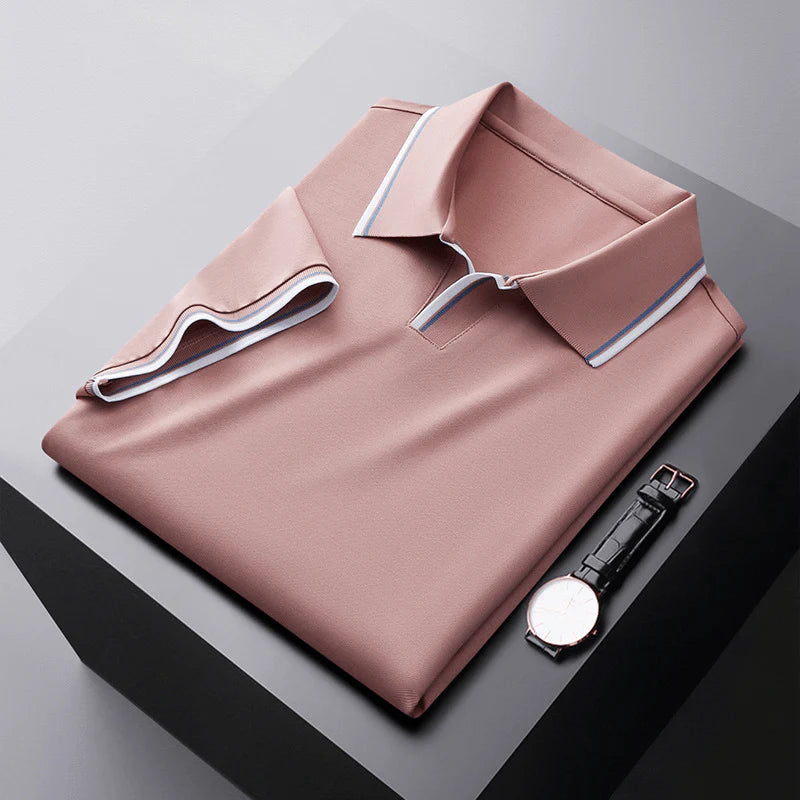 Gaultier - Polo S Krátkym Rukávom Z Hodvábu Prestige