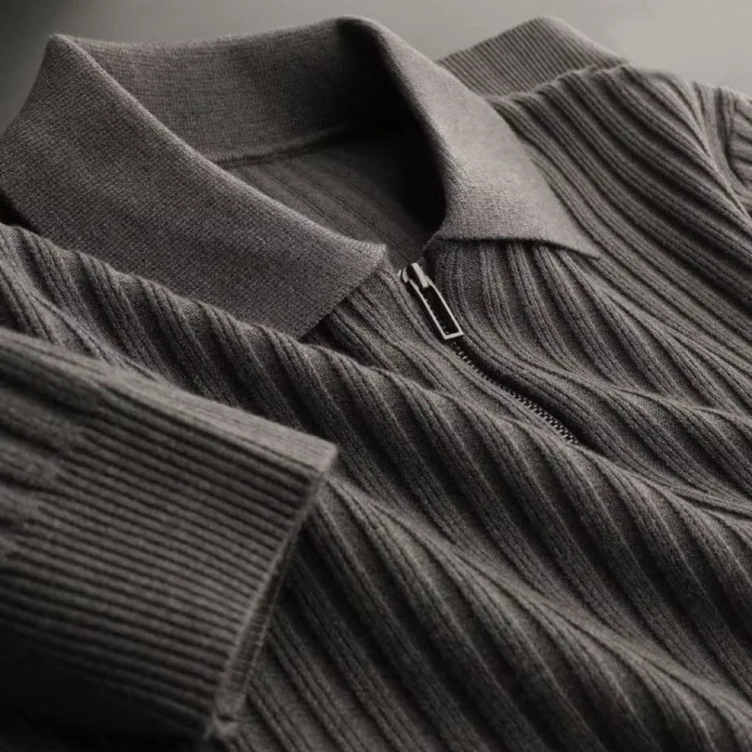 Noah - Pull Demi Zippé Coton Supérieur