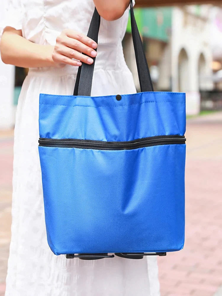 Kadd'go® Sac Cabas Convertible en Chariot de Courses