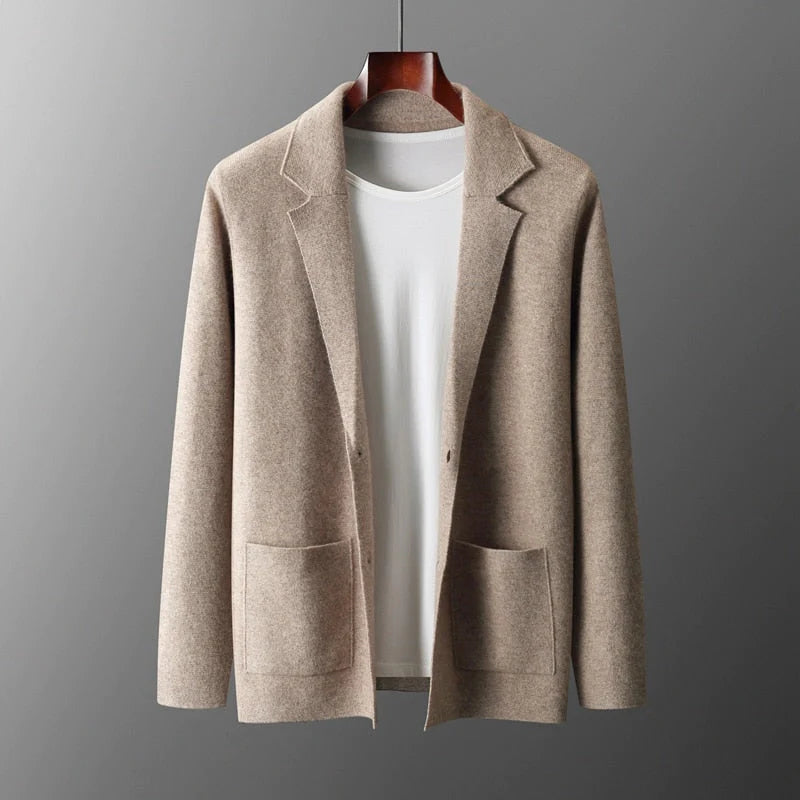 Gabriel - Elegantný Kardigán z Merino Kašmíru