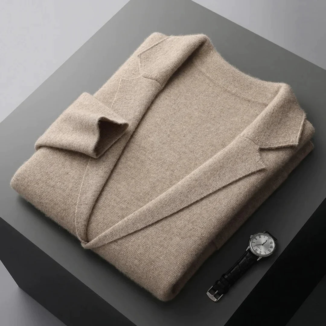 Gabriel - Elegantný Kardigán z Merino Kašmíru
