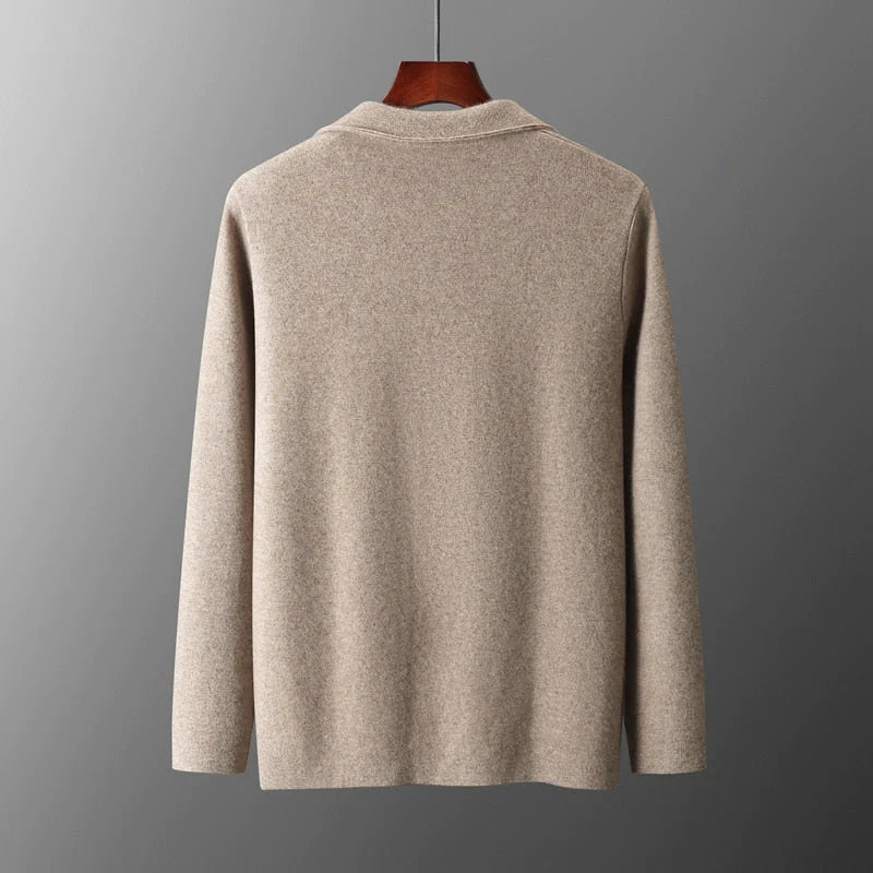 Gabriel - Elegantný Kardigán z Merino Kašmíru