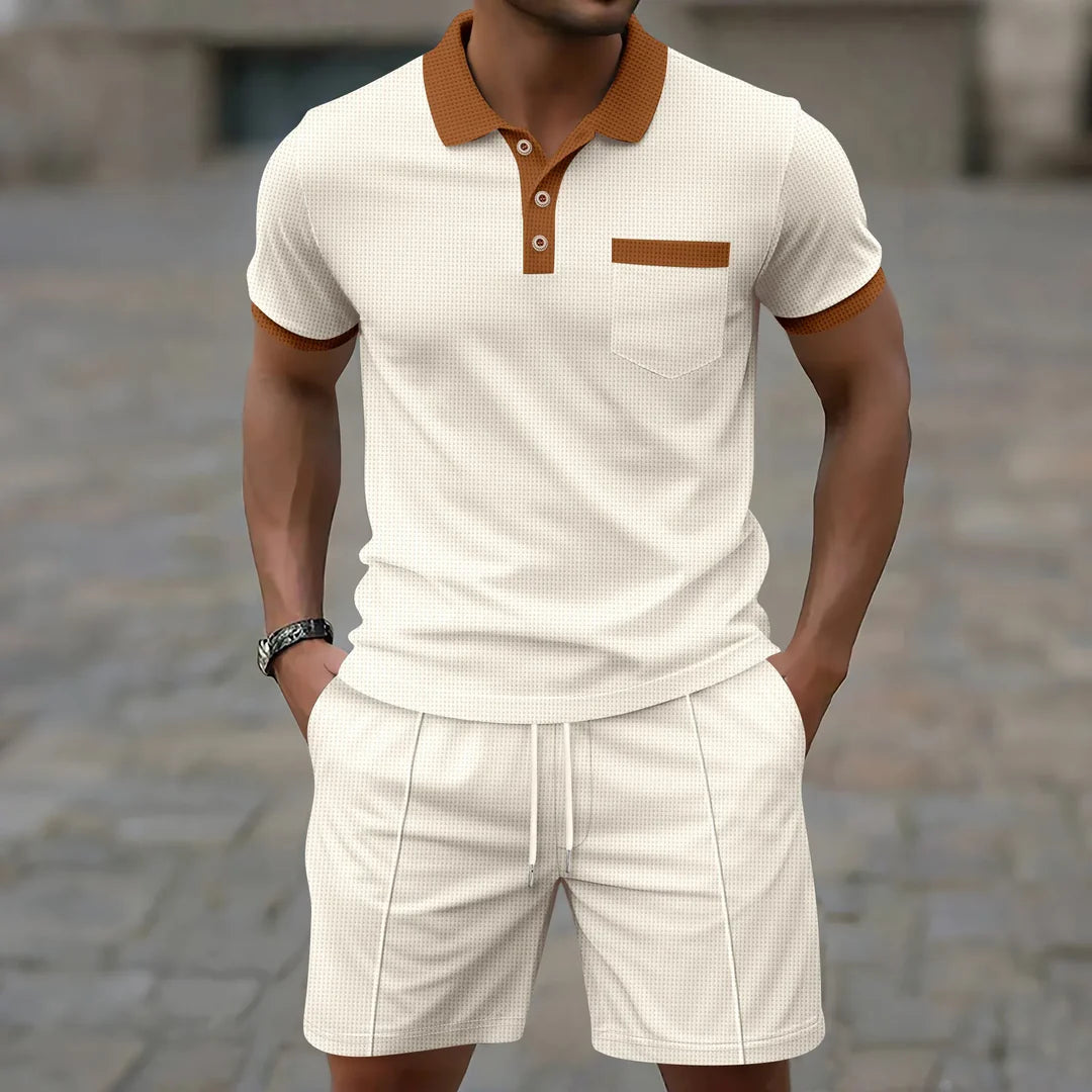 Ryan - Completo Estivo con Polo in Cotone e Pantaloncini