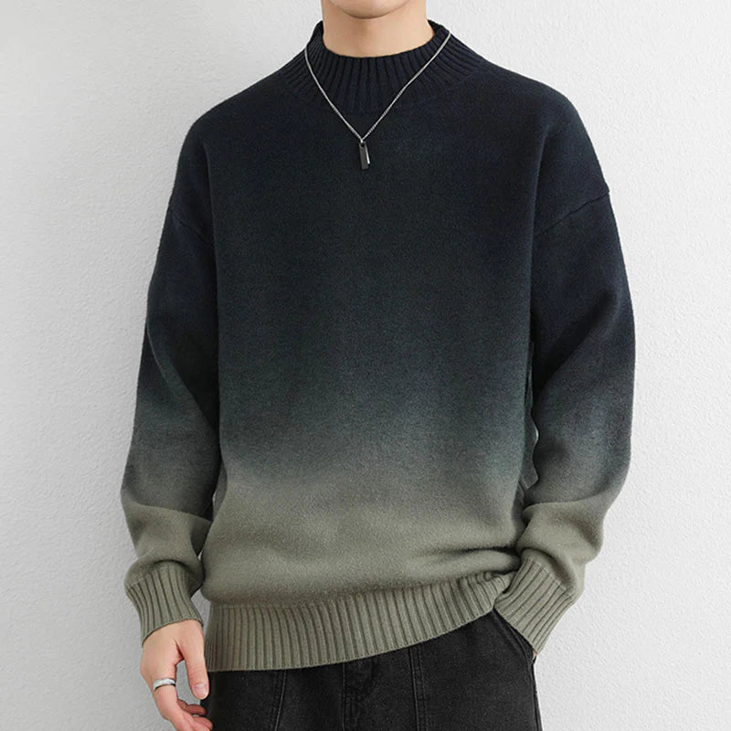Johan - Pull en Laine Ombré Doublure Polaire