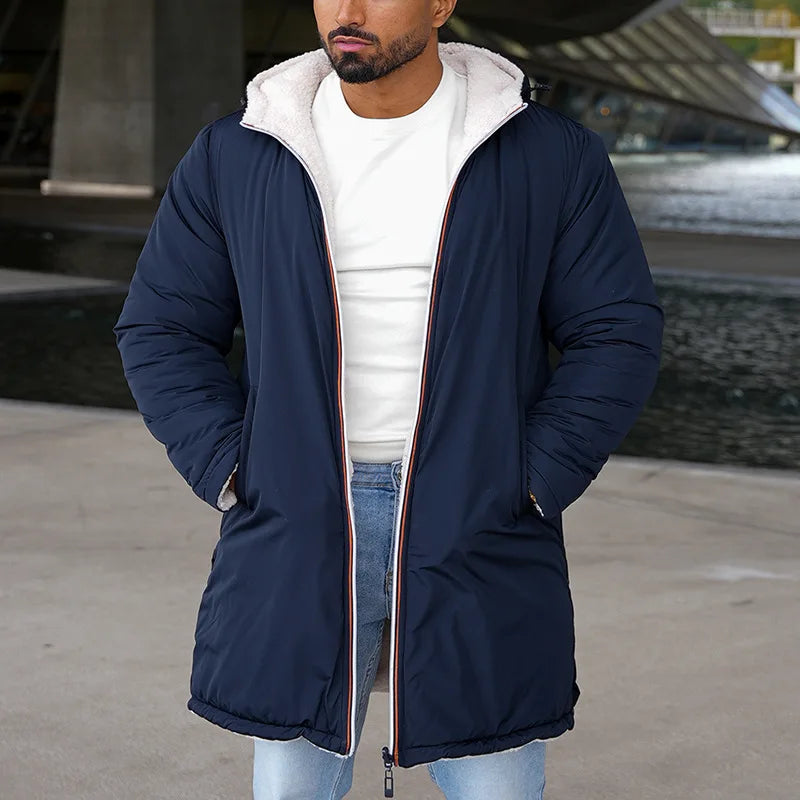 Lukas - Veste Polaire Imperméable Réversible 2-en-1