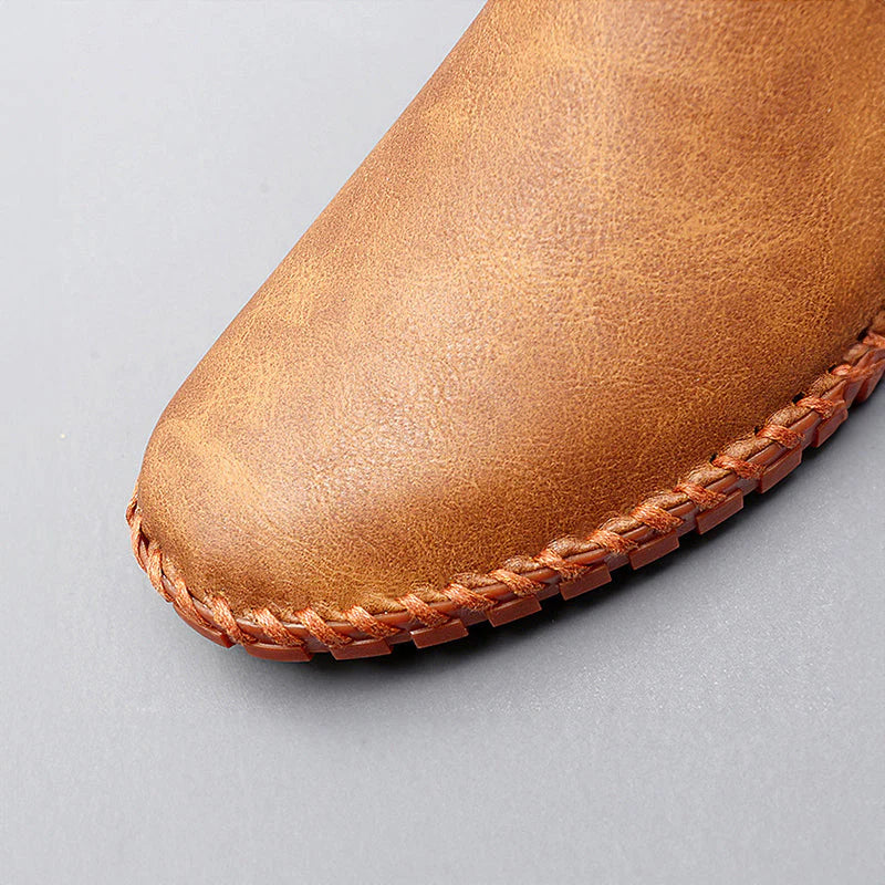Marius - Elegante Lette Læder Loafers
