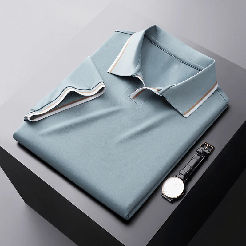 Gaultier -  Polo S Krátkym Rukávom Z Hodvábu Prestige