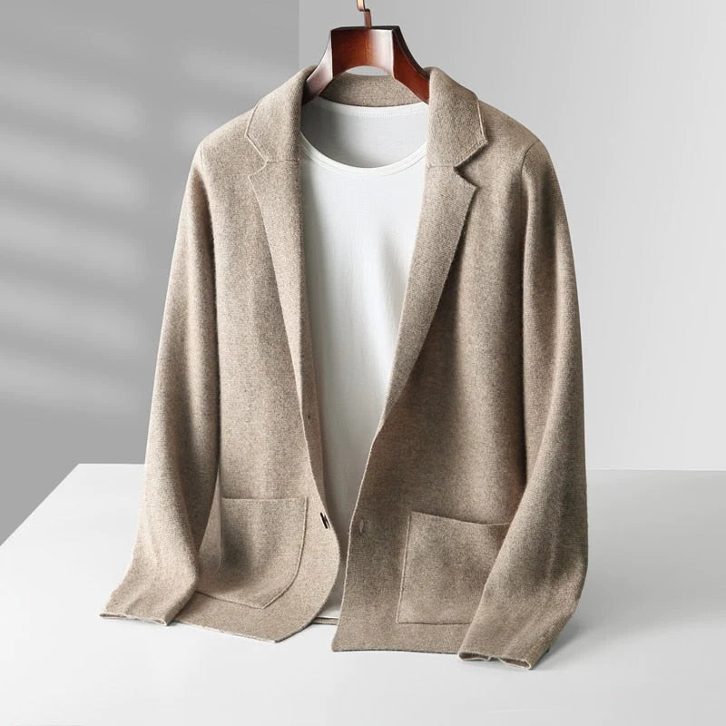 Gabriel - Elegantný Kardigán z Merino Kašmíru